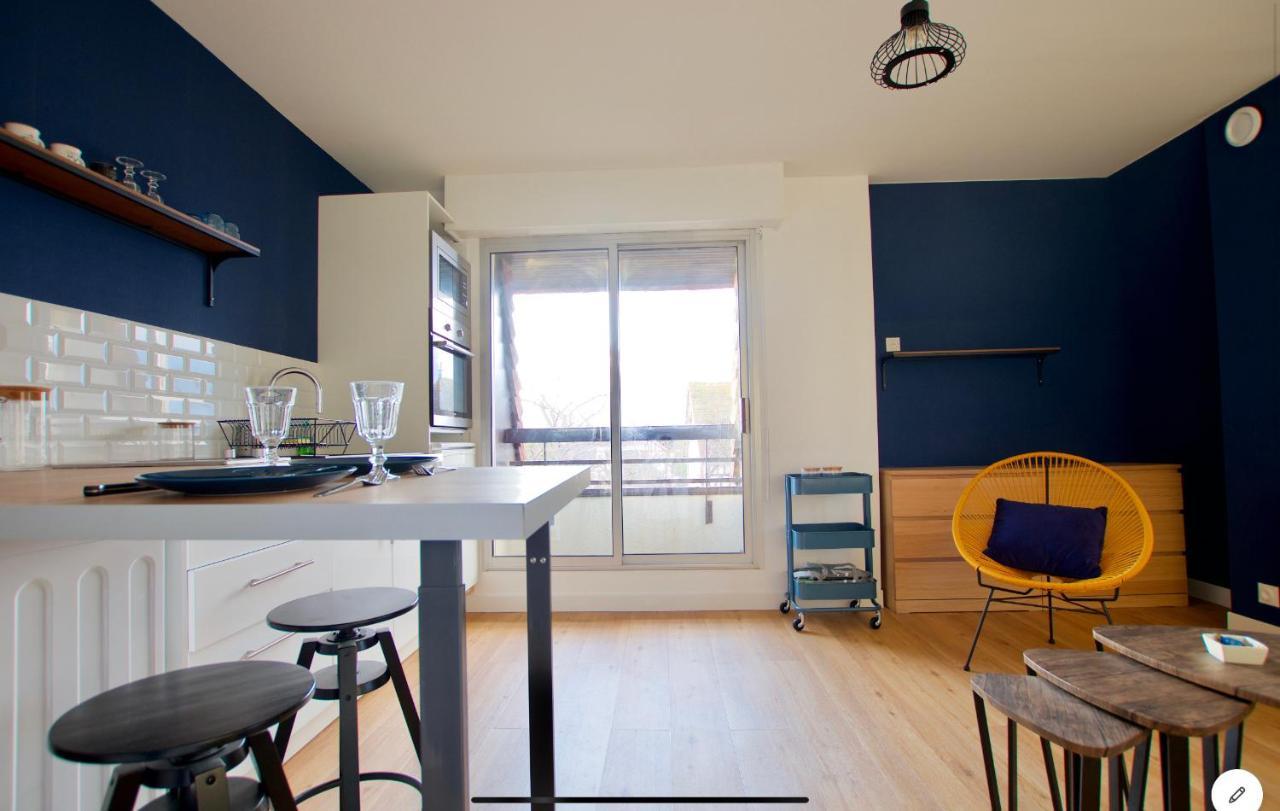 Joli Studio ☆ 100M De La Mer Et Du Centre Ville ☆ Cabourg Eksteriør billede