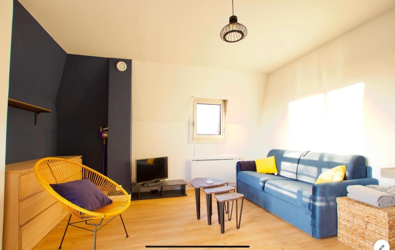Joli Studio ☆ 100M De La Mer Et Du Centre Ville ☆ Cabourg Eksteriør billede